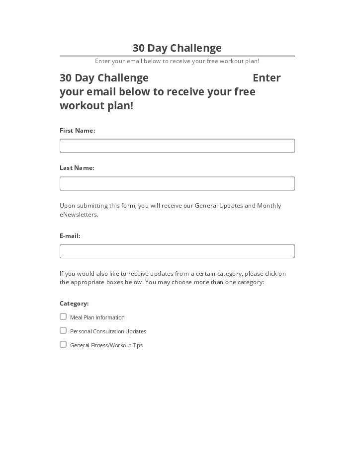 Export 30 Day Challenge to Microsoft Dynamics