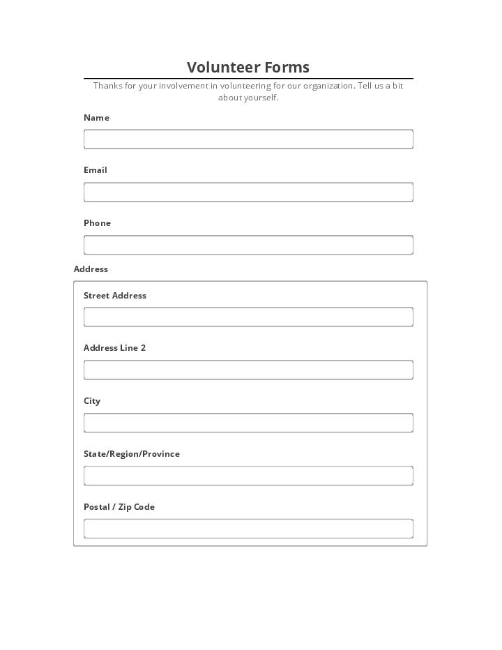 Integrate Volunteer Forms with Salesforce