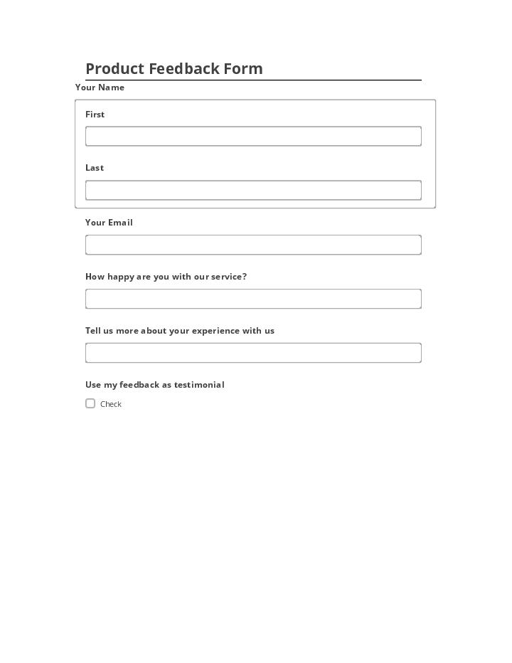 Integrate Product Feedback Form with Microsoft Dynamics