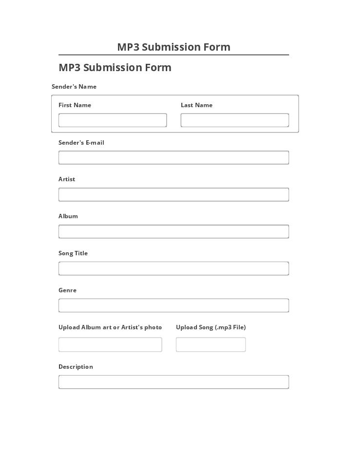Archive MP3 Submission Form
