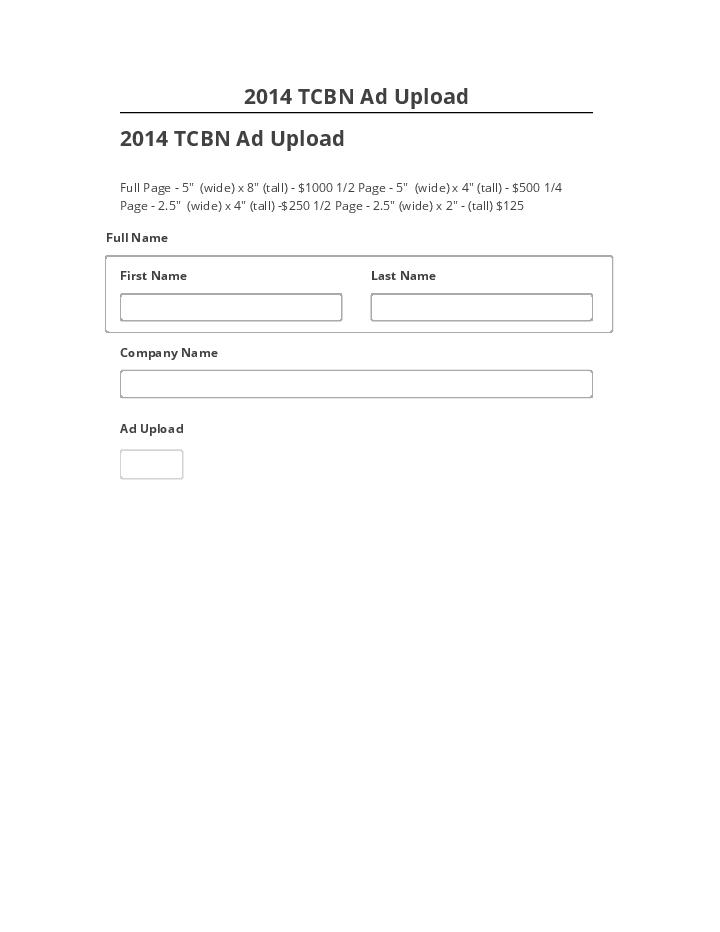 Integrate 2014 TCBN Ad Upload with Netsuite