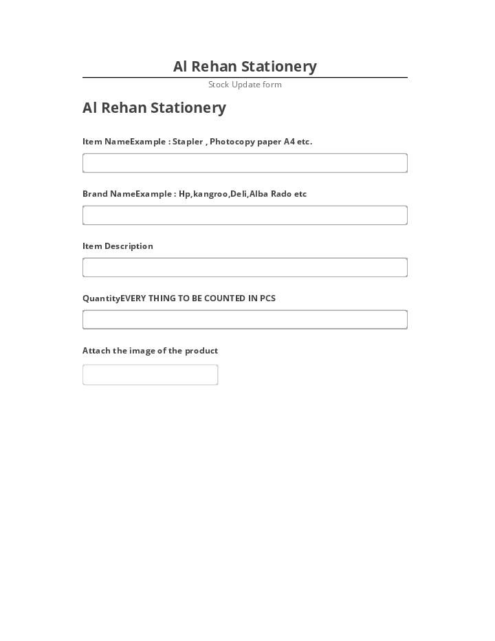 Synchronize Al Rehan Stationery with Netsuite