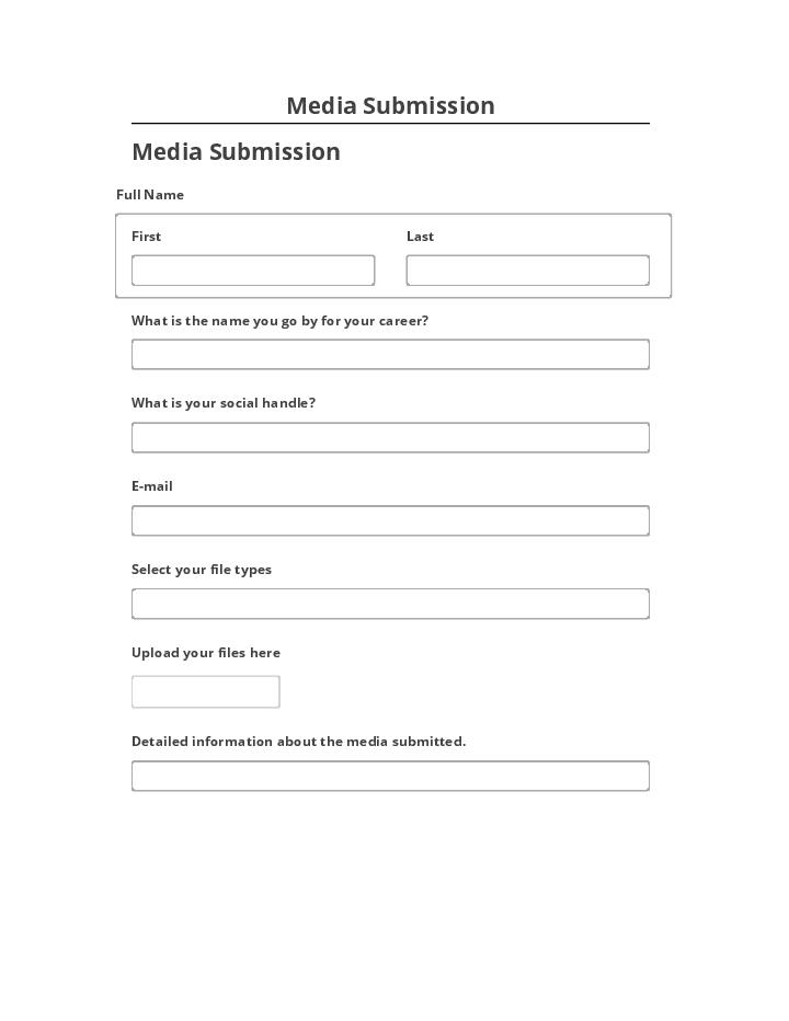 Synchronize Media Submission with Microsoft Dynamics