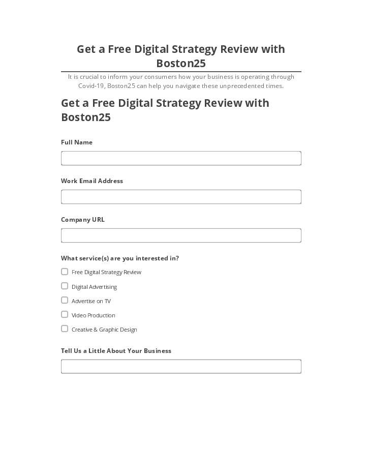 Update Get a Free Digital Strategy Review with Boston25