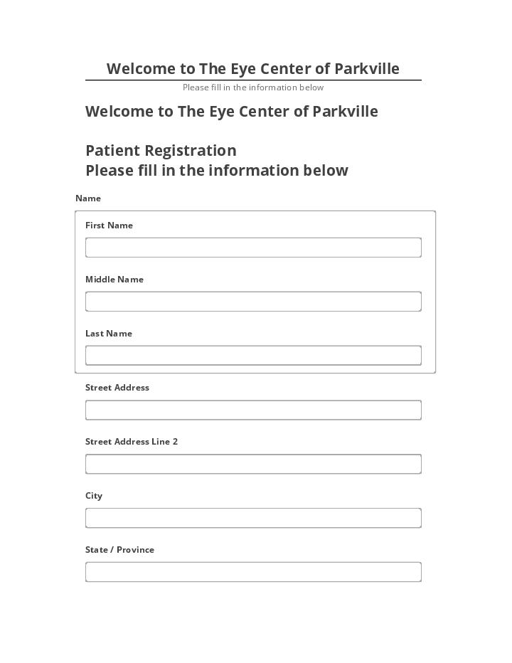 Automate Welcome to The Eye Center of Parkville