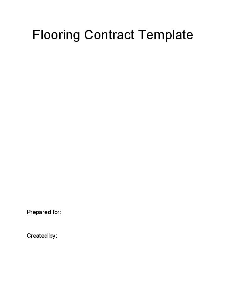 Automate Flooring Contract in Salesforce