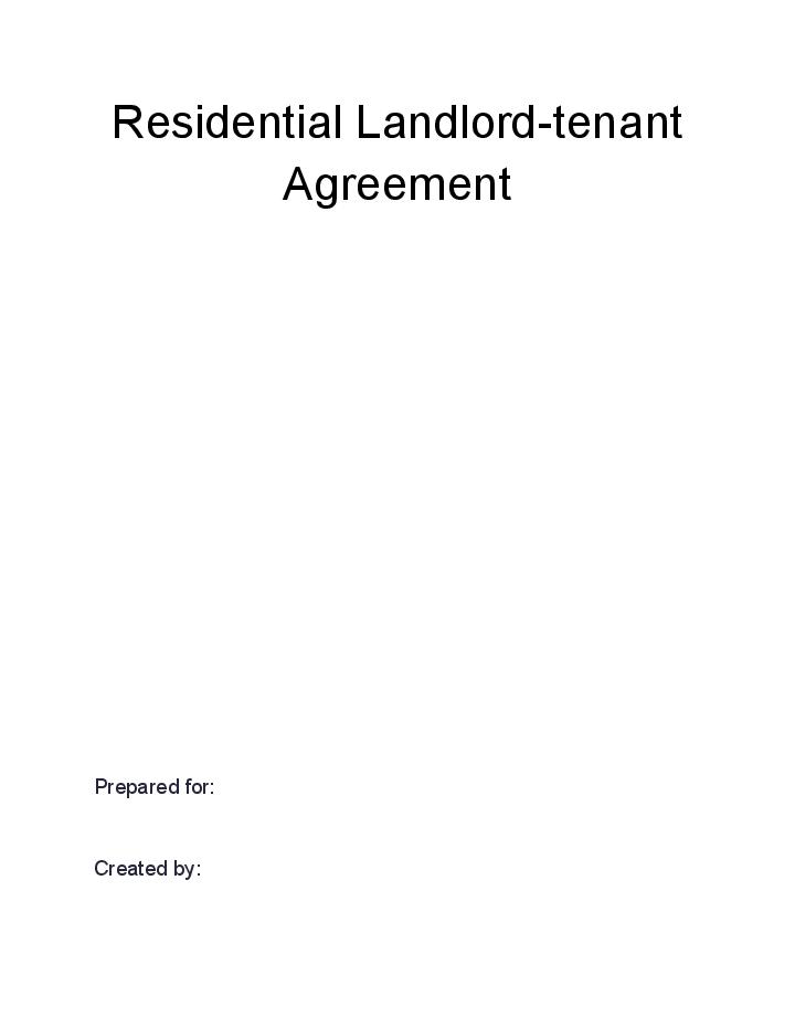 Archive Residential Landlord-tenant Agreement to Netsuite