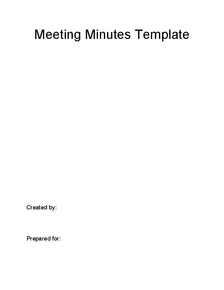 Synchronize Meeting Minutes with Microsoft Dynamics