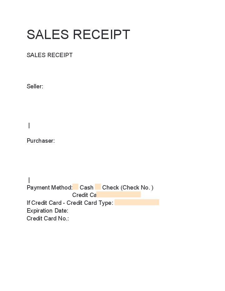 Integrate Sales Receipt with Netsuite