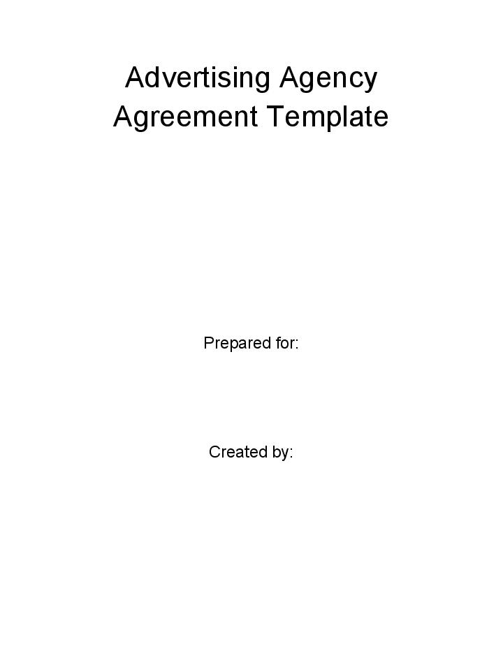 Archive Advertising Agency Agreement to Salesforce