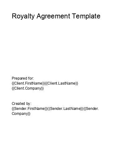 Incorporate Royalty Agreement in Netsuite