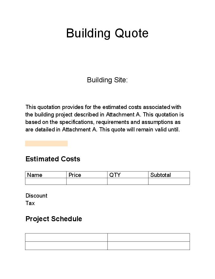 Automate Building Quote in Netsuite