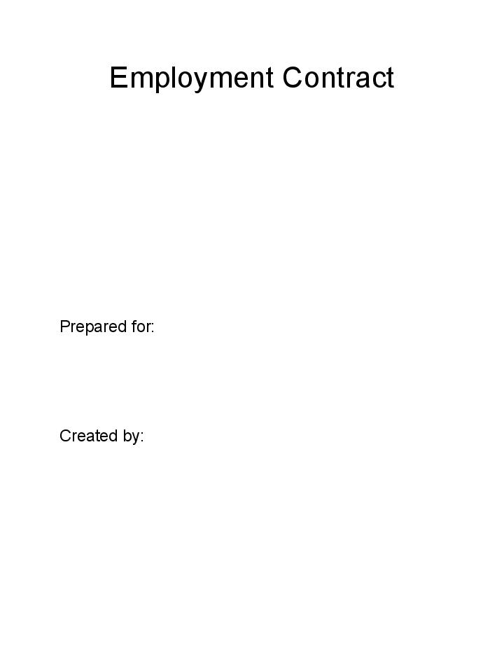 Extract Employment Contract from Salesforce