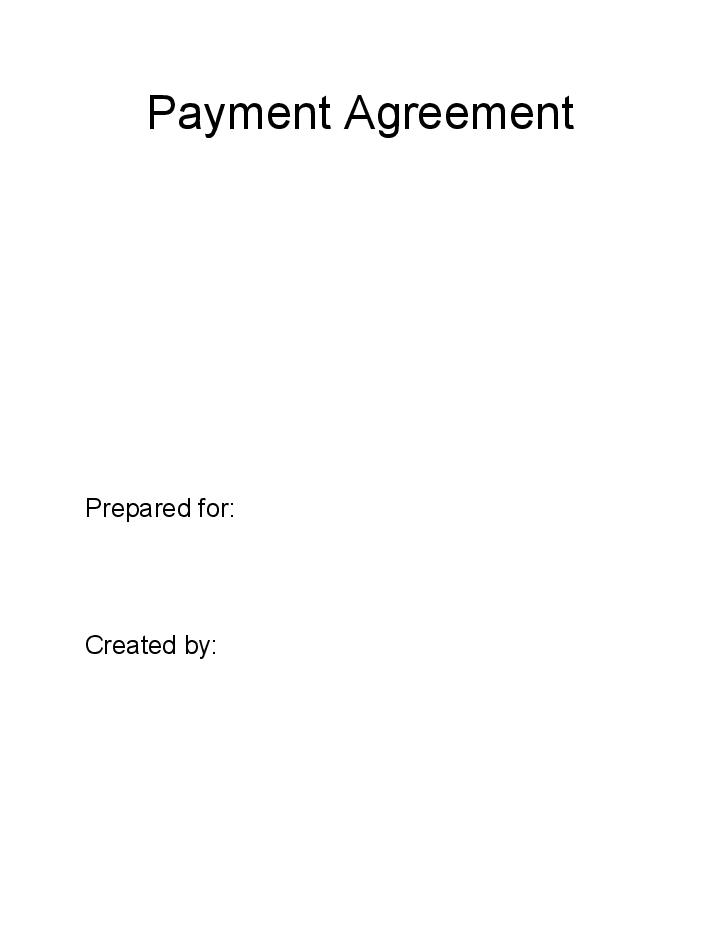 Integrate Payment Agreement with Netsuite