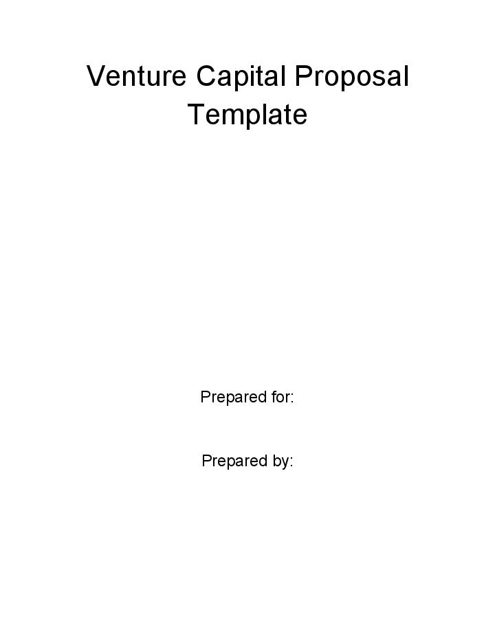 Manage Venture Capital Proposal in Microsoft Dynamics