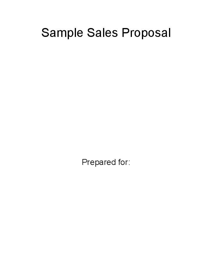 Integrate Sample Sales Proposal with Microsoft Dynamics