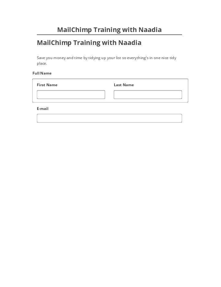 Archive MailChimp Training with Naadia Microsoft Dynamics