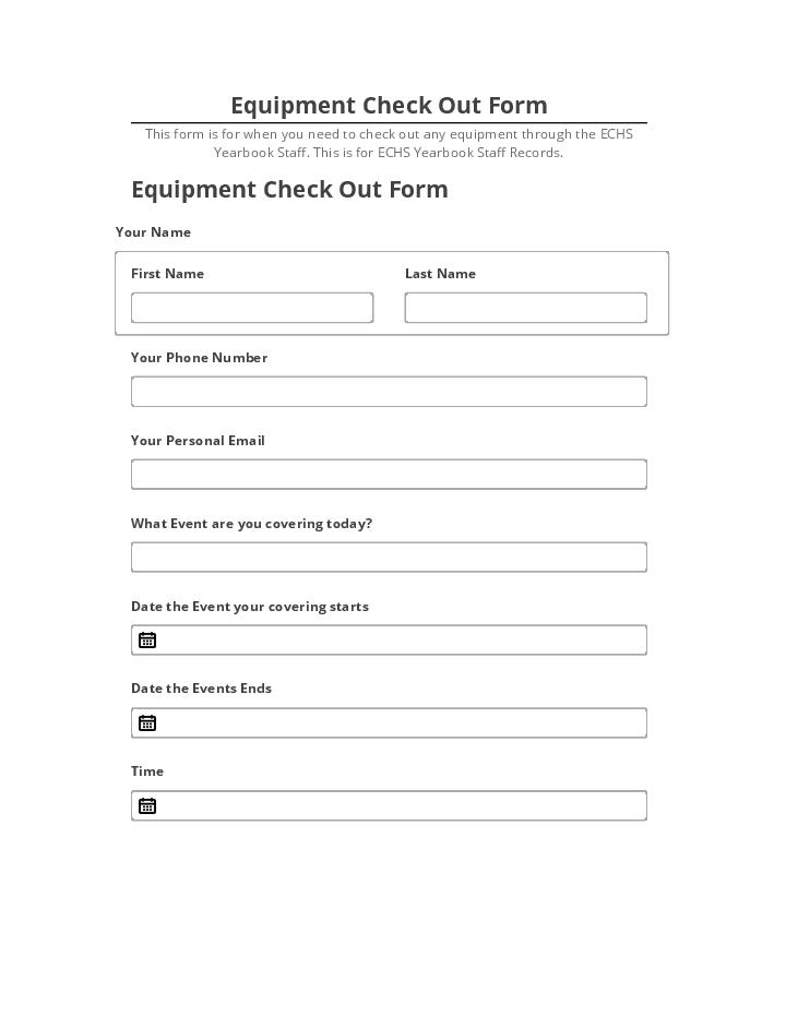 Automate Equipment Check Out Form Microsoft Dynamics