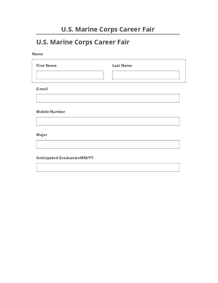 Manage U.S. Marine Corps Career Fair
