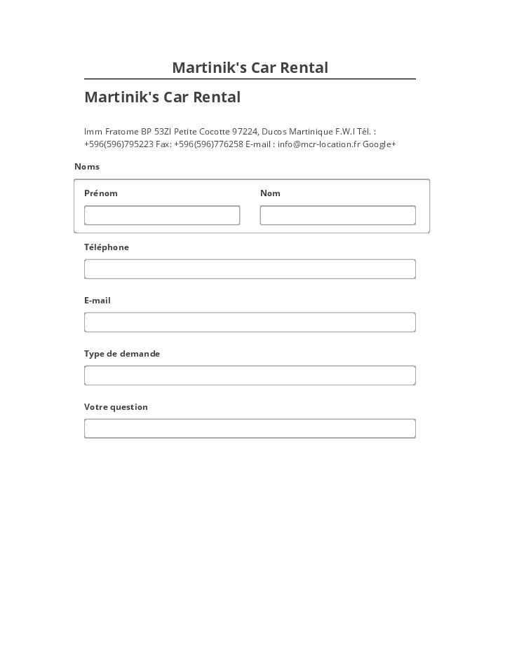 Automate Martinik's Car Rental Salesforce