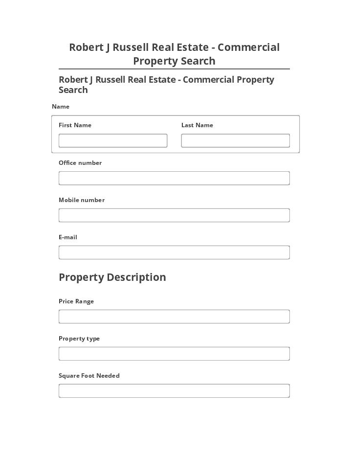 Automate Robert J Russell Real Estate - Commercial Property Search Netsuite