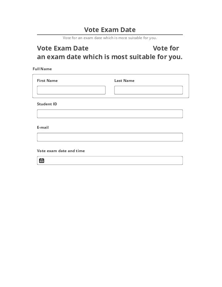 Extract Vote Exam Date Microsoft Dynamics