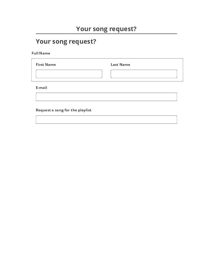 Archive Your song request? Salesforce