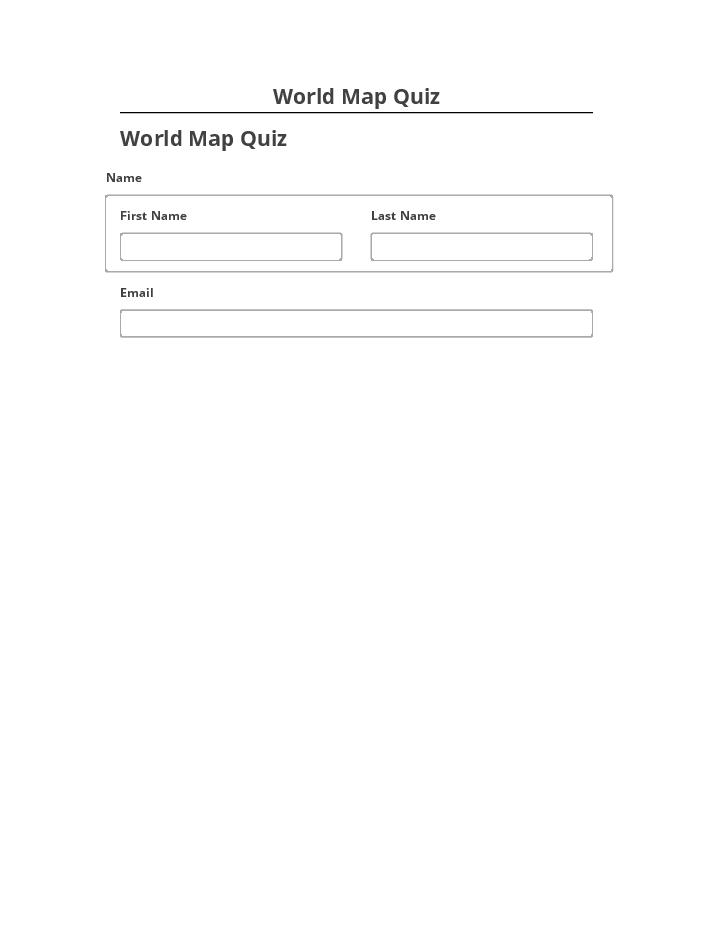 Archive World Map Quiz Netsuite