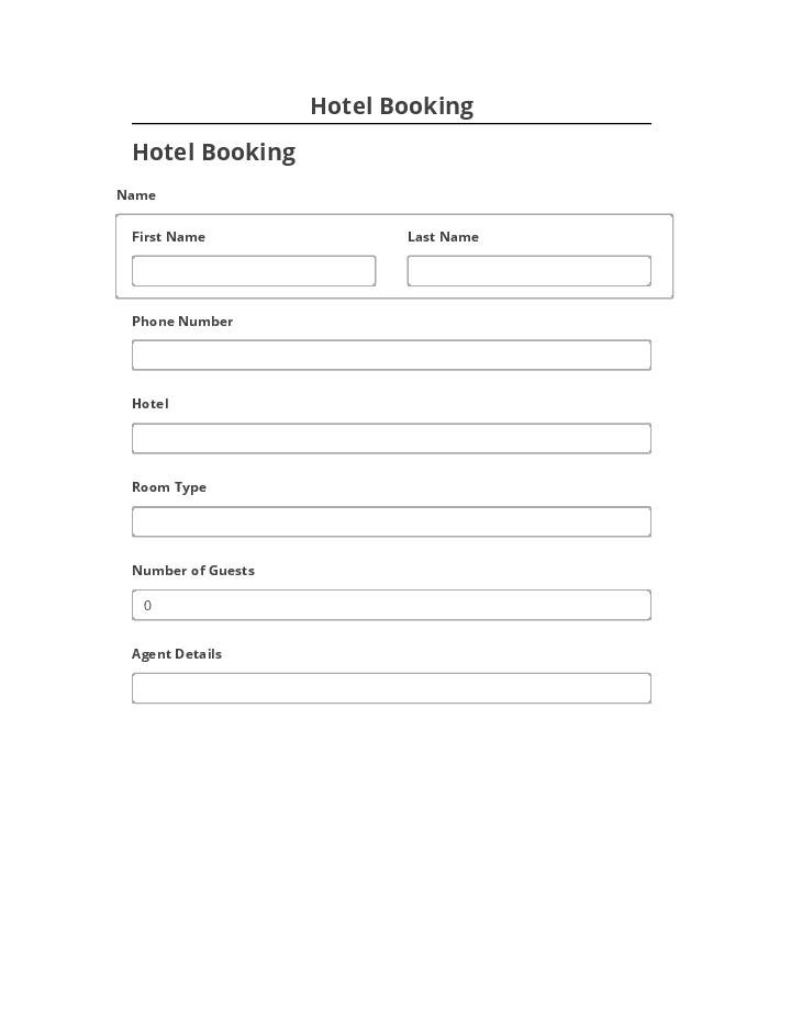 Arrange Hotel Booking Salesforce