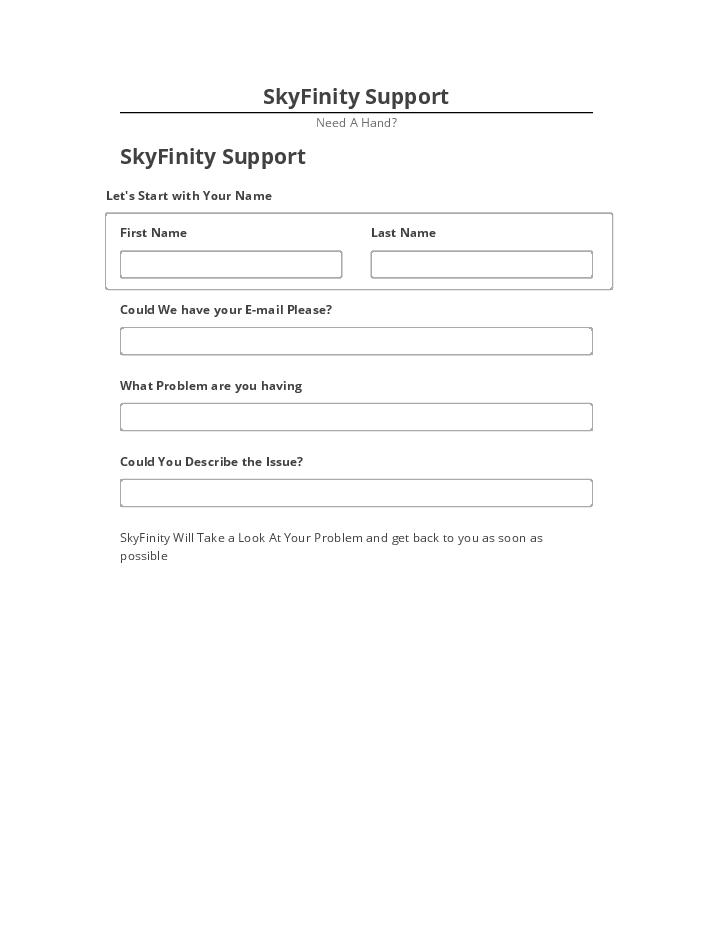 Integrate SkyFinity Support