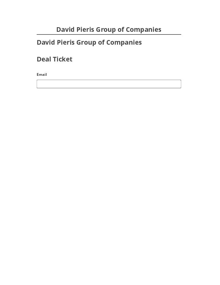 Automate David Pieris Group of Companies Netsuite