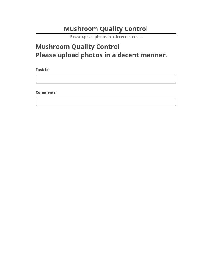Update Mushroom Quality Control Microsoft Dynamics