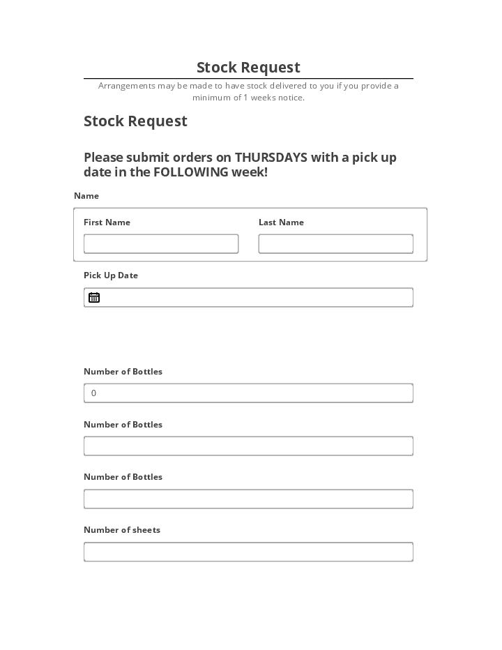 Archive Stock Request Netsuite