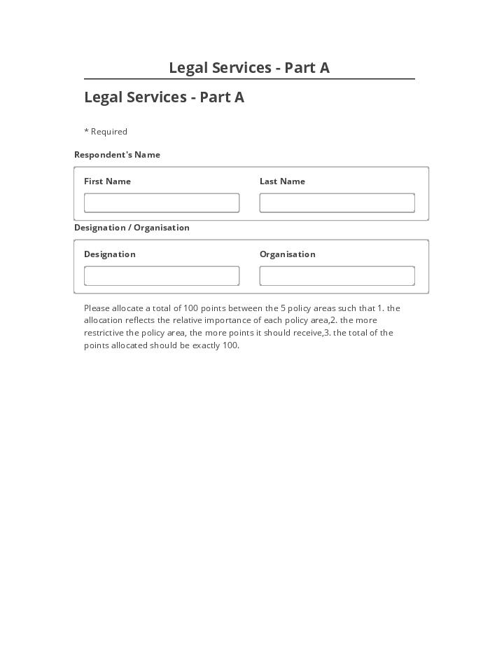 Manage Legal Services - Part A Microsoft Dynamics
