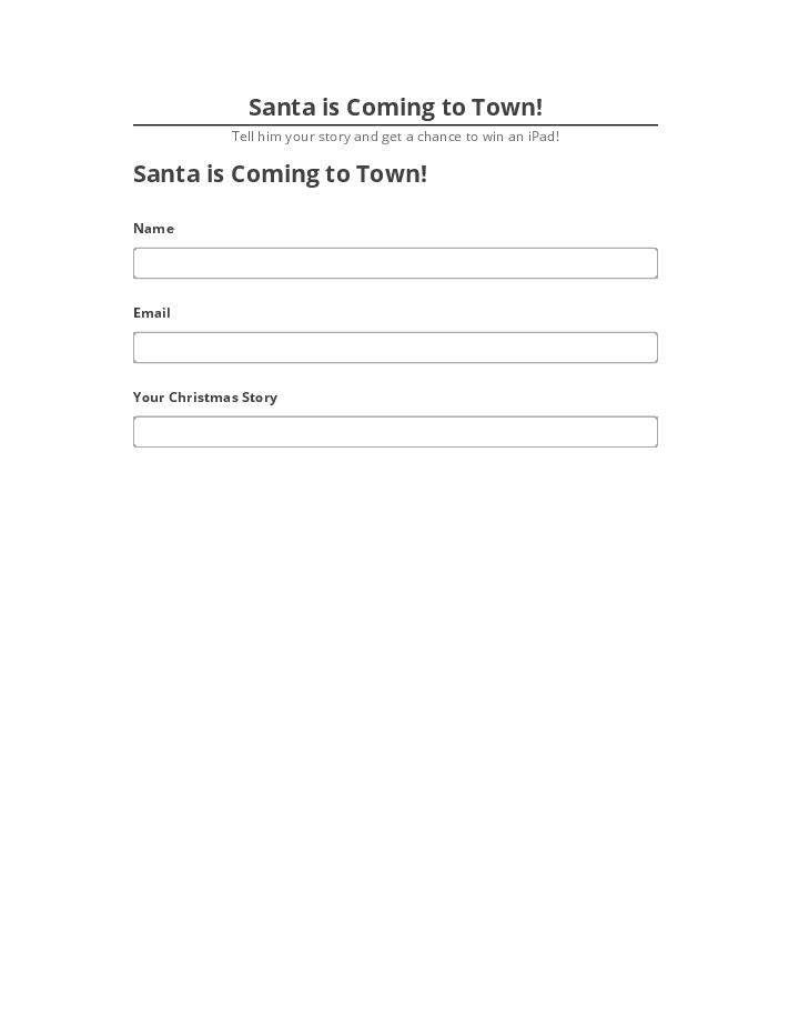 Update Santa is Coming to Town! Netsuite