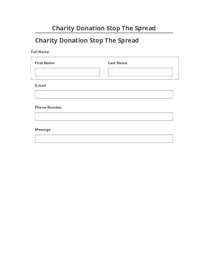 Automate Charity Donation Stop The Spread