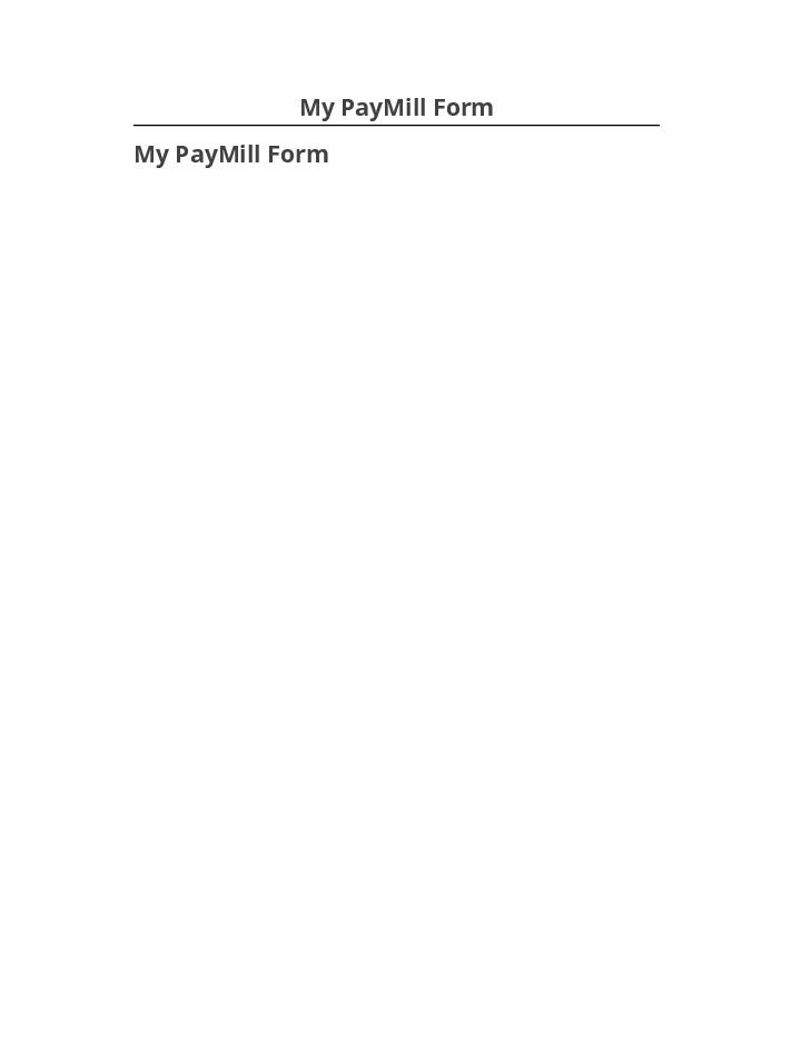 Extract My PayMill Form Microsoft Dynamics