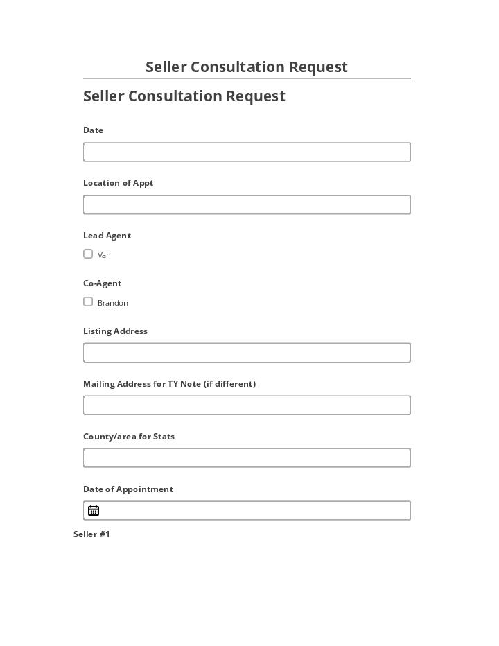 Export Seller Consultation Request