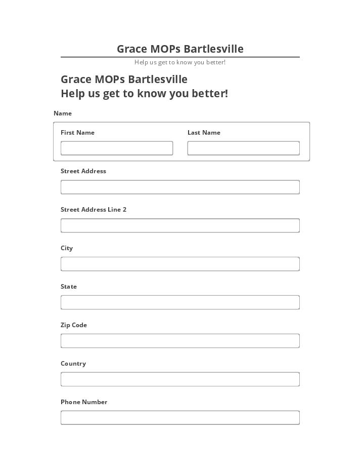 Integrate Grace MOPs Bartlesville